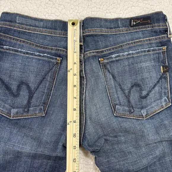 Citizens of Humanity Low Waist Flare Jeans Womens Size 30 Ingrid #002 Stretch - Picture 13 of 13